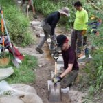 Work Session - Erosion Control - Reroute both the Trout lily and the BelAir trails