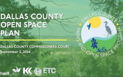 Dallas County Parks and Open Space –  Master Plan Approved